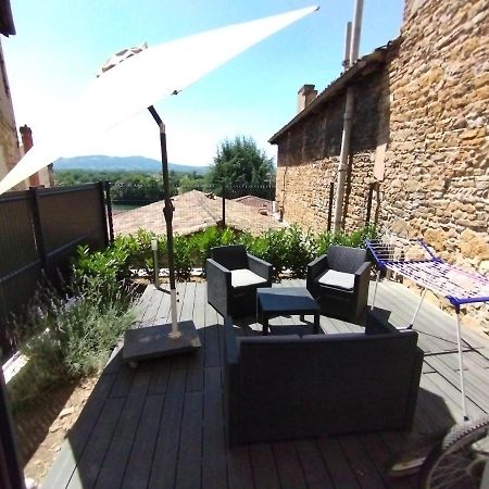 Trevoux: Loft Ravissant Avec Terrasse Trévoux Exterior foto