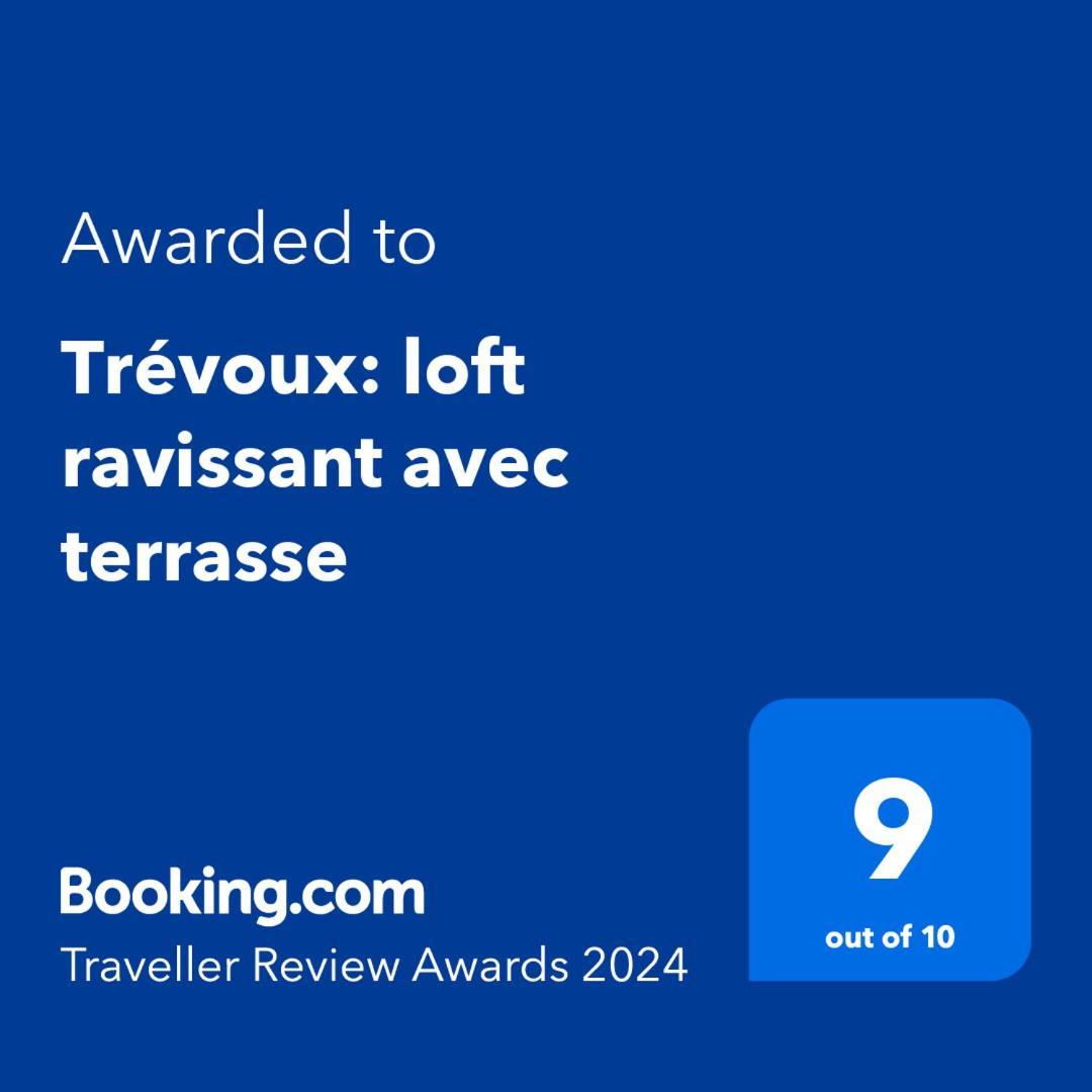 Trevoux: Loft Ravissant Avec Terrasse Trévoux Exterior foto